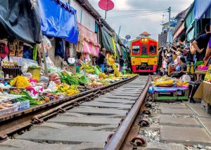 Bangkok: Floating Market and Train Market Experience