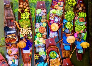 Bangkok: Floating Market and Train Market Experience