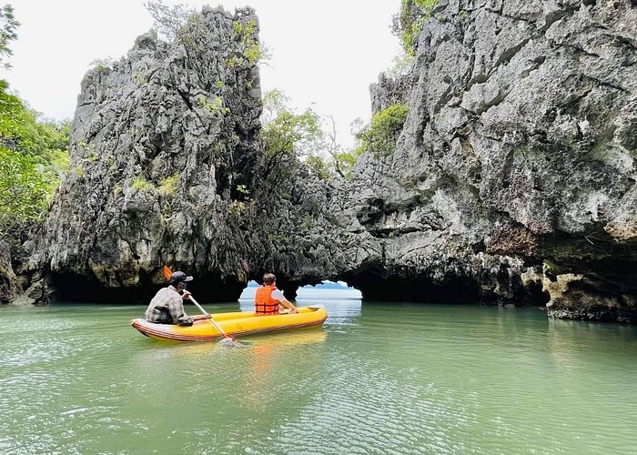 Phang Nga Bay and James Bond Island with Canoeing By Big Boat